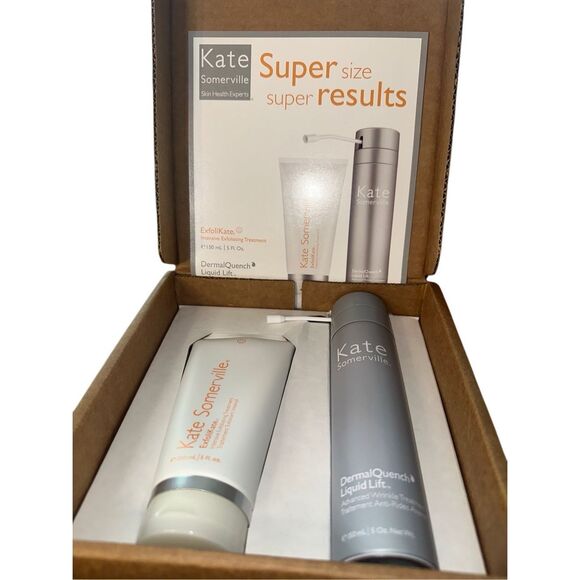Kate Somerville ExfoliKate 5 FL OZ & DermalQuench Liquid Lift 5 FL OZ New - Picture 1 of 3